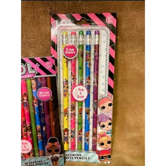 L.O.L Surprise ! Fun Scents Pen & Pencils Combo-NEW - Picture 4 of 4